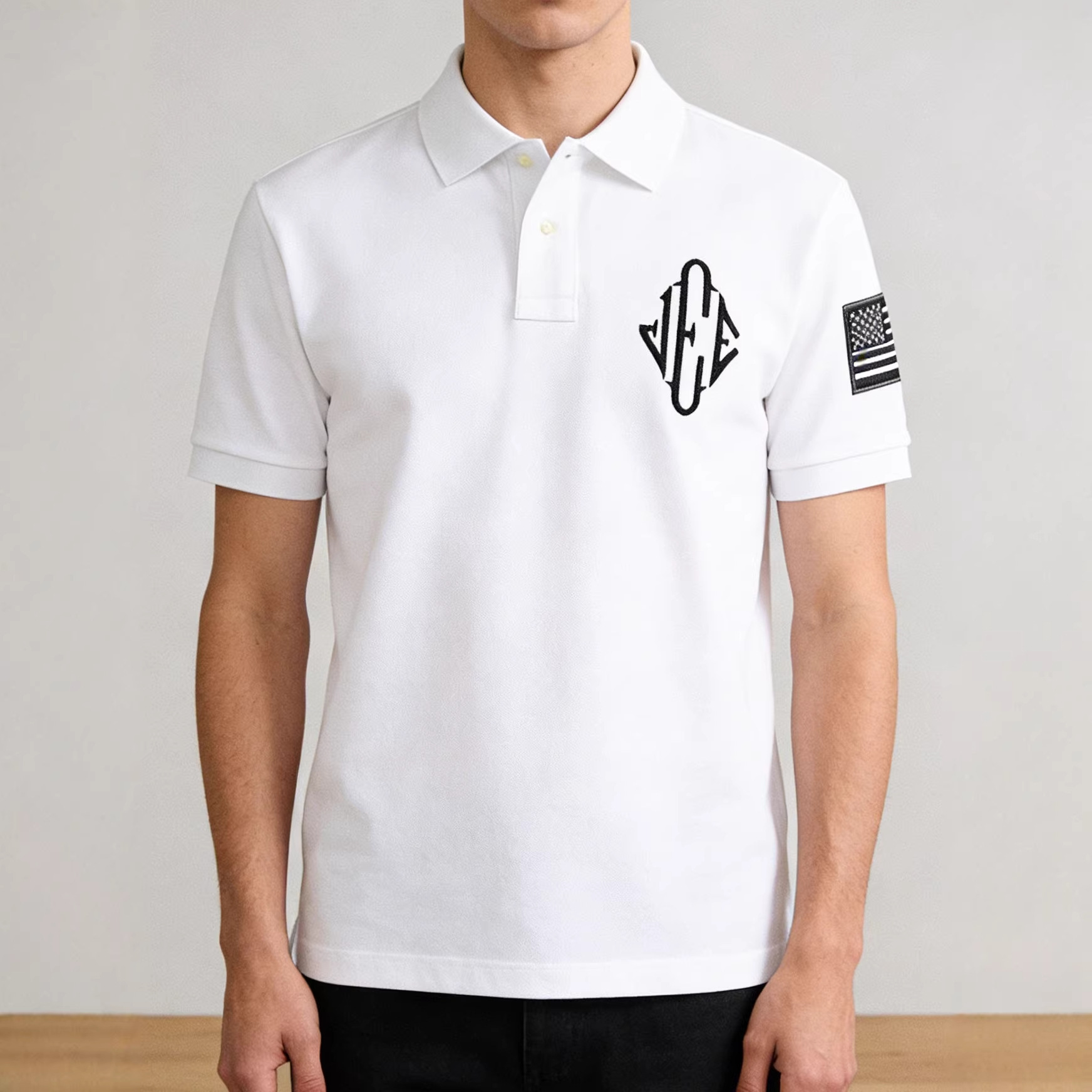 Men's T Shirts Epstein Embroidered Short Sleeve T-Shirt Training Sport Tops Retro Style Street Hip Hop Casual Loose Y2K Harajuku T260902 - view 4