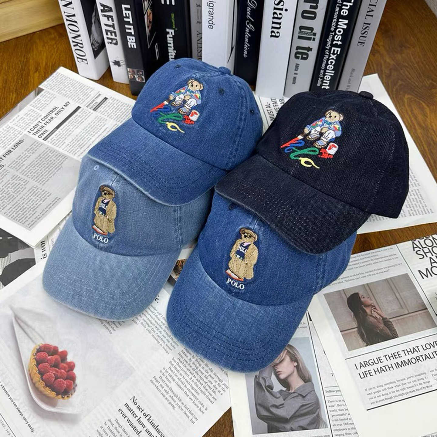 Baseball cap with a brim, unisex, versatile, with a belt buckle, suitable for both men and women S26325