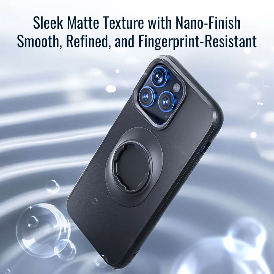 Bike Cycling Phone Case with Lock-in Design, Compatible with Quad-lock Mounts, Motorcycle Phone Holder for iPhone 17/16/15/14/13/12 Plus/Air/Pro Max