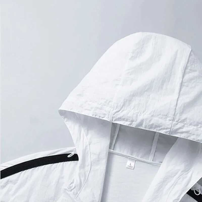 CHRLCK Mens UPF50 Hiking s Women Camping Windproof Windbreaker Summer Cycling Running Fishing Sun-Protective M260325