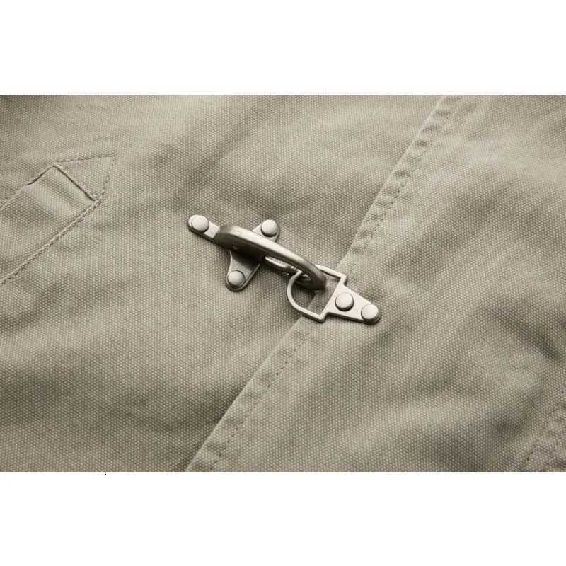 Harajuku Mens Turn Down Collar Jacket American Retro Short Workwear Coat Autumn Streetwear Casual Loose Fit Fashion Outerwear C260325