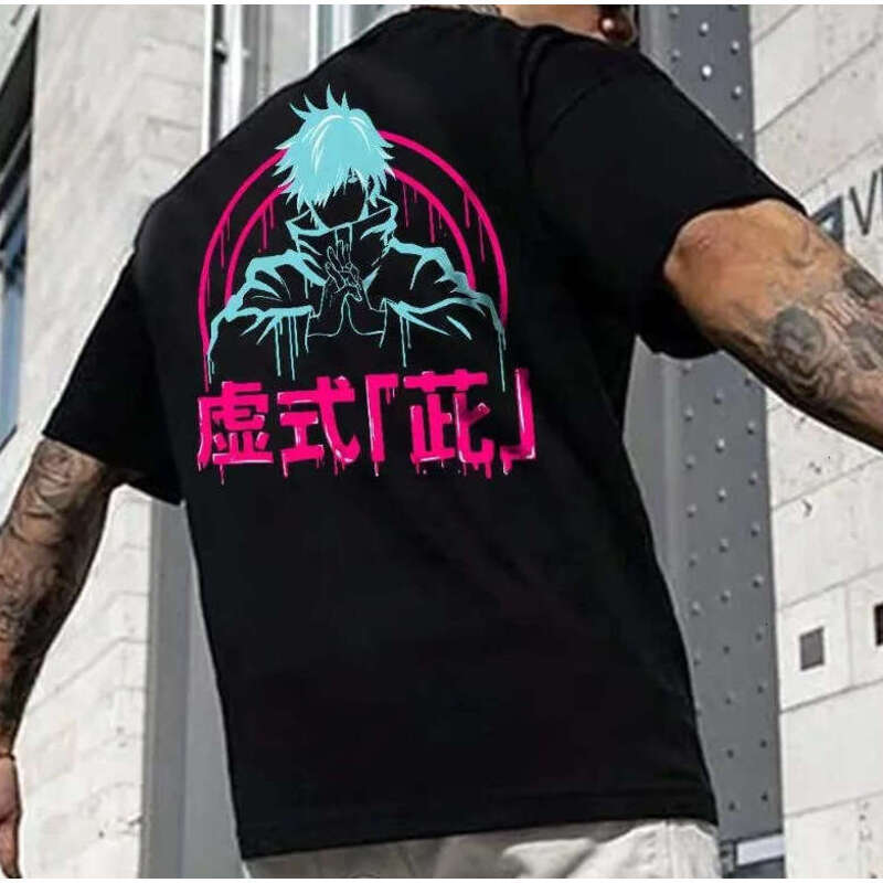 Men's T Shirts Black Tee Polos Print T-Shirts Mens HIP HOP Street Cotton Shirt For Men Women Summer Tops Daily Outfit Men's Clothing Free Sh