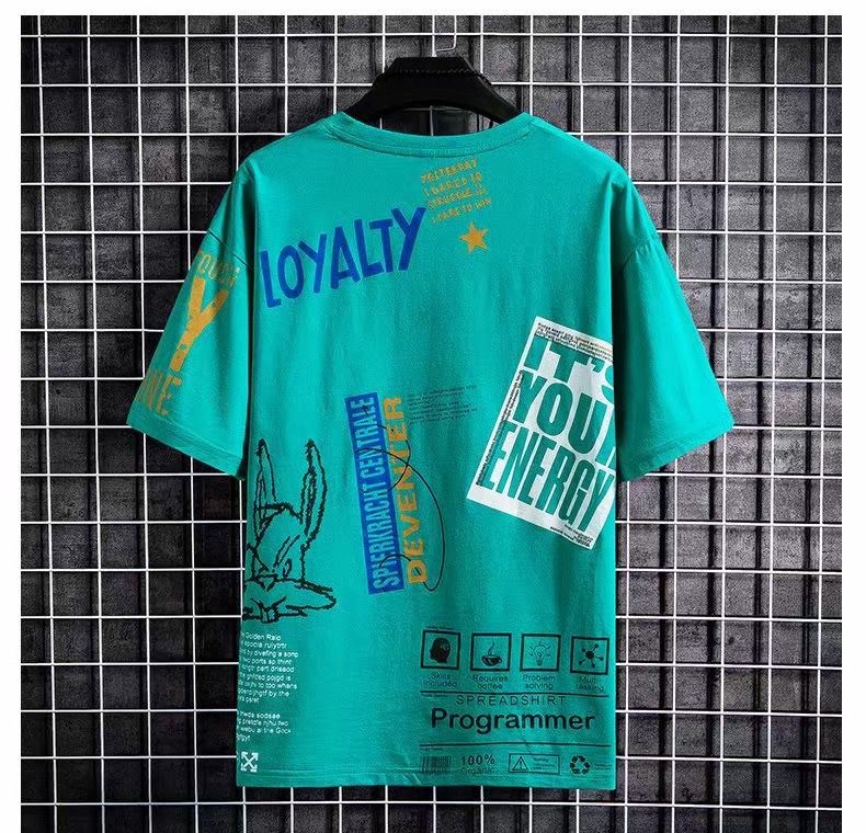 Men's 2026 Summer New Arrivals Oversized Crew Neck T-Shirts | Versatile Casual Base Layer Tees