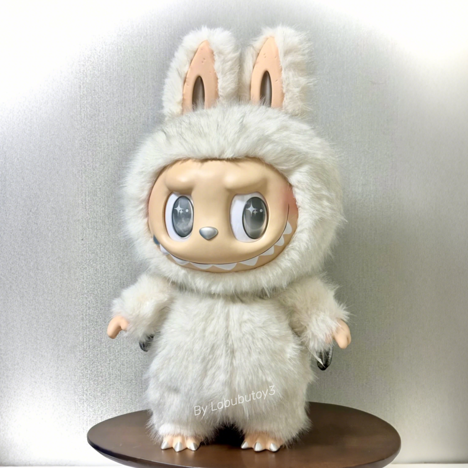 High Quality The Monsters Labubu Large Size Zimomo Angel In Clouds 58cm Giant Vinyl Plush Doll Soft Stuffed Collectible Figure Cute Toy Desktop Orname