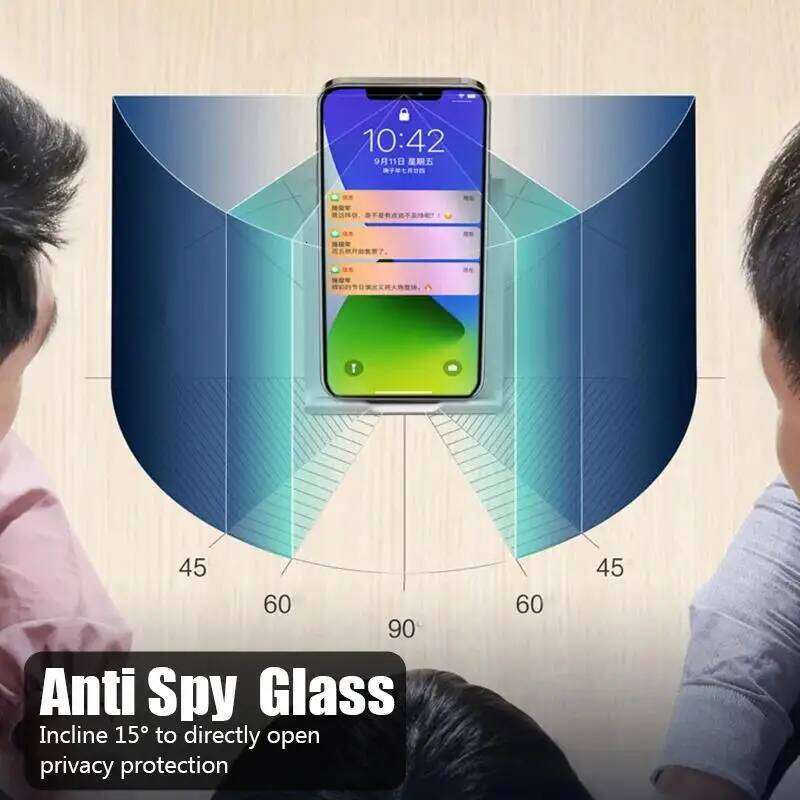 3PCS Anti-Spy 17 16 14 13 12 11 Pro Max Privacy Screen Protector for IPhone 13Mini 14Plus 14Pro Glass 15 16e 26L0325