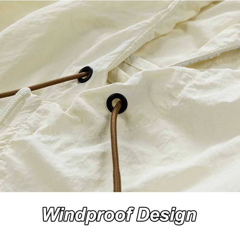 Mens UPF50 Hiking s Women Camping Windproof Windbreaker Summer Cycling Running Fishing Sun-Protective s Outdoor M260325