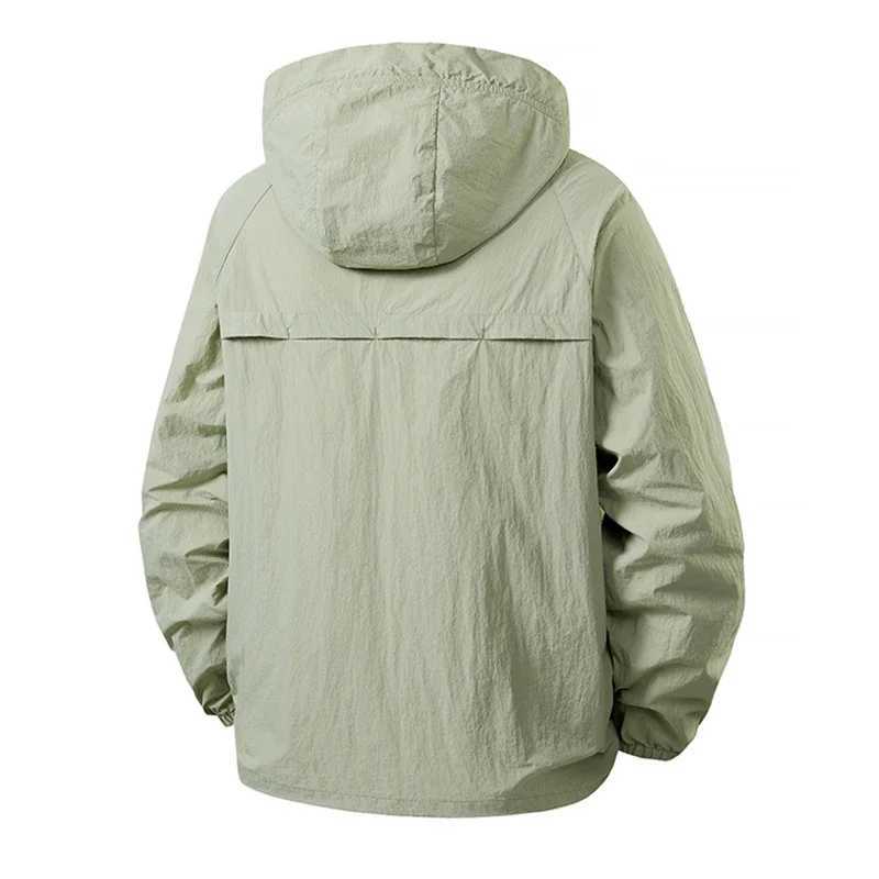 2026 Summer Mens Lightweight Hiking Outdoor Men Suncreen Breathable Hooded Coats Men Quick Dry Sports Fishing s M260325