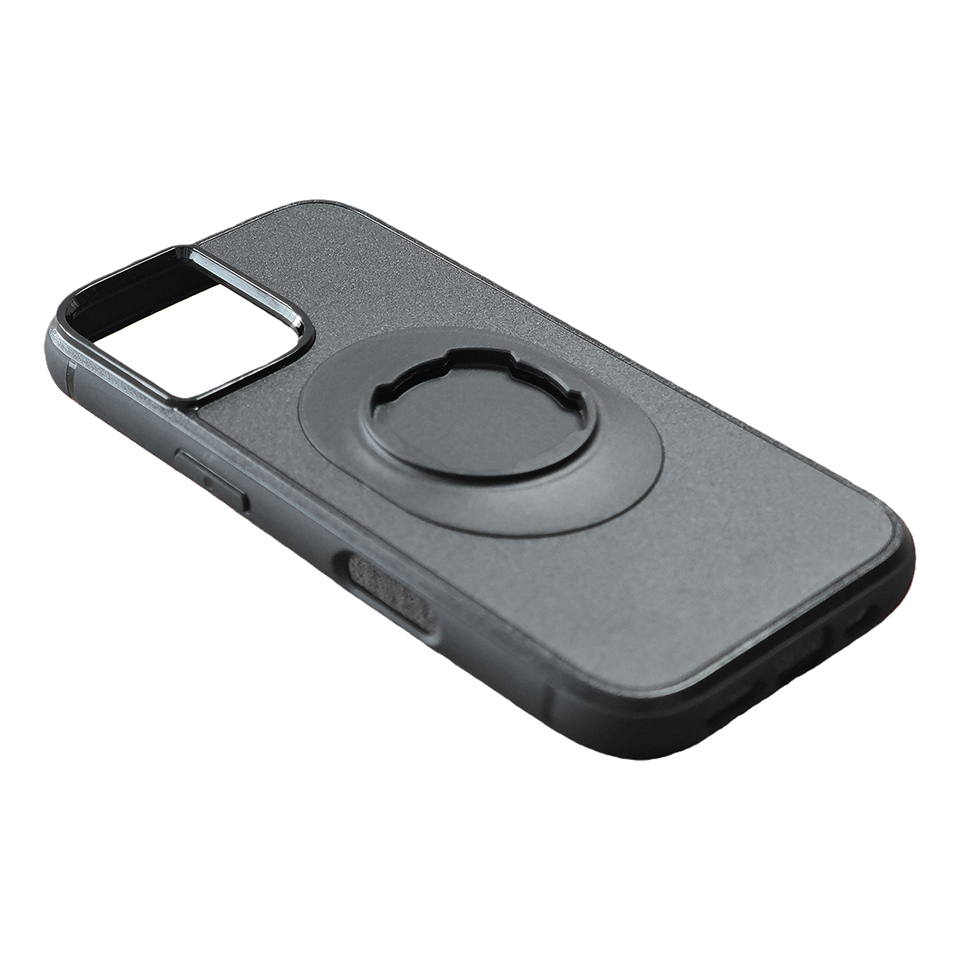 Quicky Mount Case for iPhone 17/16/15/14/13/12 Air Pro Max NoMagnetic Cover fit Quad-style Motorcycle Holder with Lock-in Design