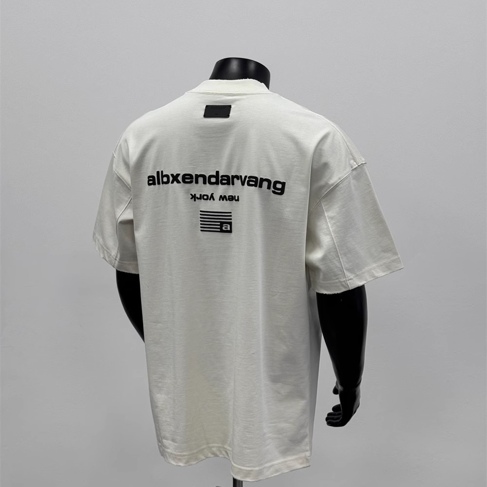 2026 Summer New Arrivals Men's American Streetwear Crew Neck Cotton T-Shirts | 3D Letter Print Versatile Black Short Sleeve Tees