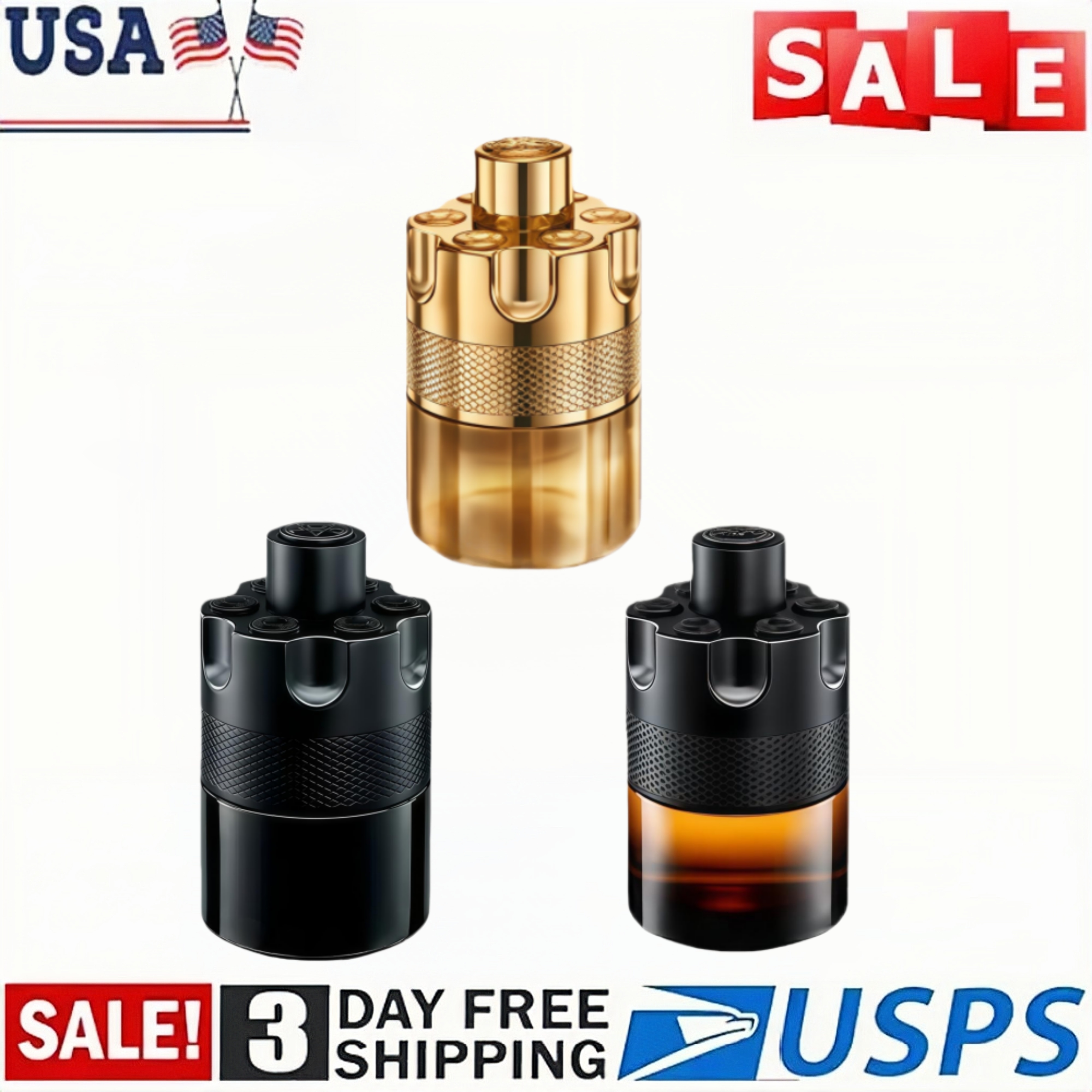 Men's top-grade cologne body spray, with a lasting fragrance that lasts all day, suitable for outdoor dating. Available in the United States