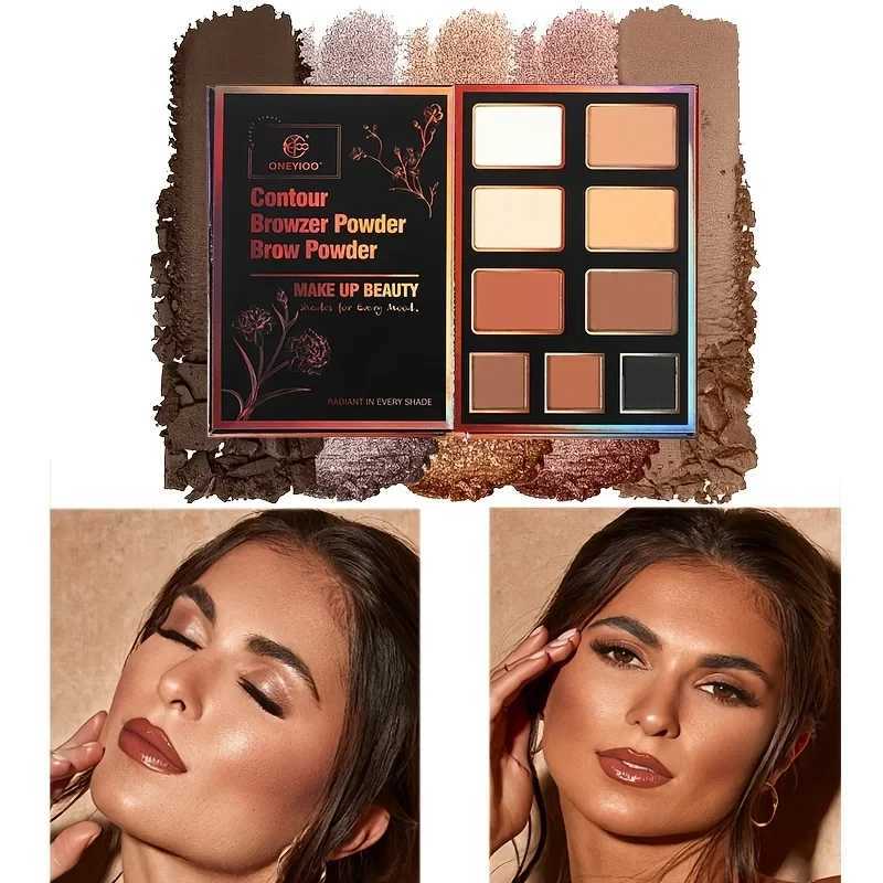 4-Page 55-Color Eyeshadow Palette with 24 Matte Shimmer Shades 6 Lip Glosses 9 Highlighters - Multifunctional Makeup SetXJ260319 - view 3