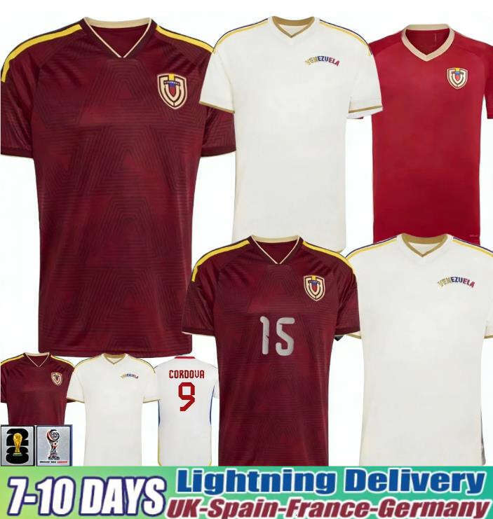 Venezuela Jersey 2026 World Cup Soccer Jerseys SOTELDO SOSA RINCON CORDOVA CASSERES BELLO JA.MARTINEZ RONDON GONZALEZ OSORIO MACHIS Football Shirt