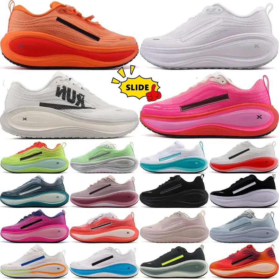 Top-tier Quality Vomeros 18 Plus running shoes men women thick sole ultralight sneakers outdoors comfortable designer sports shoes triple black white gray trainers