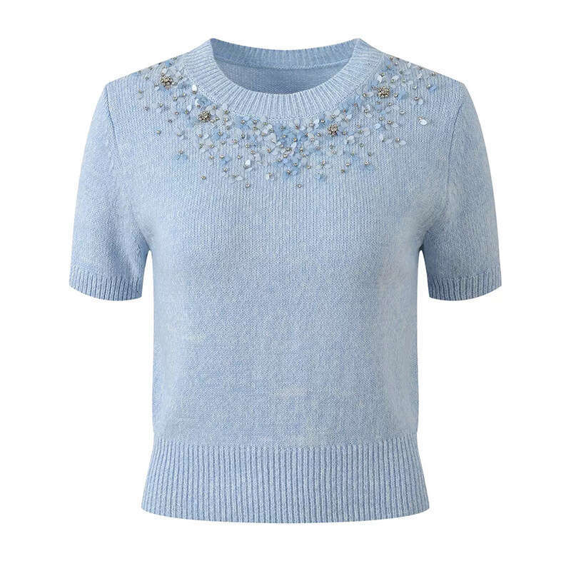 2026 Autumn/Winter New Designer k30 Women's Warm and Elegant Thick Starlight Super Aging Sweater Top
