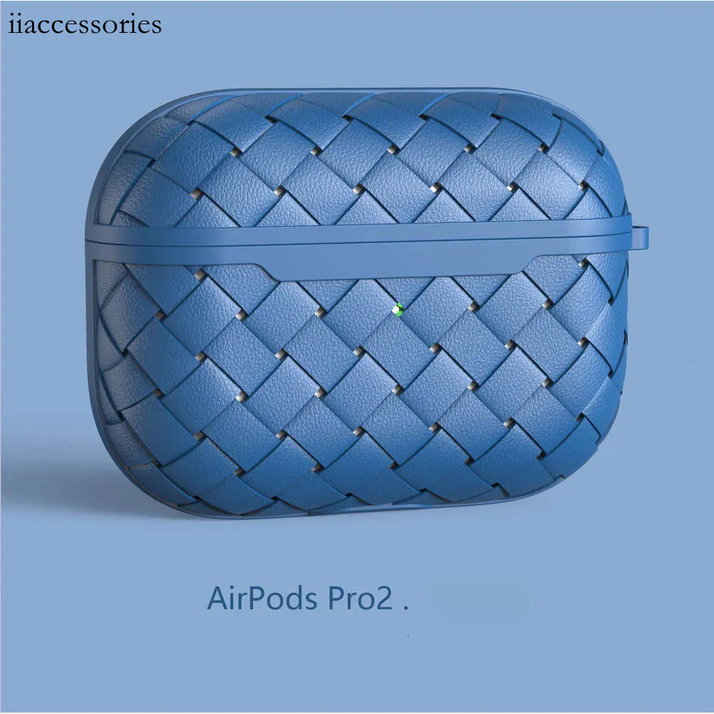 Woven Texture Case Premium Protective Cover For Apple AirPods Pro 2 3 4 high quality fashion