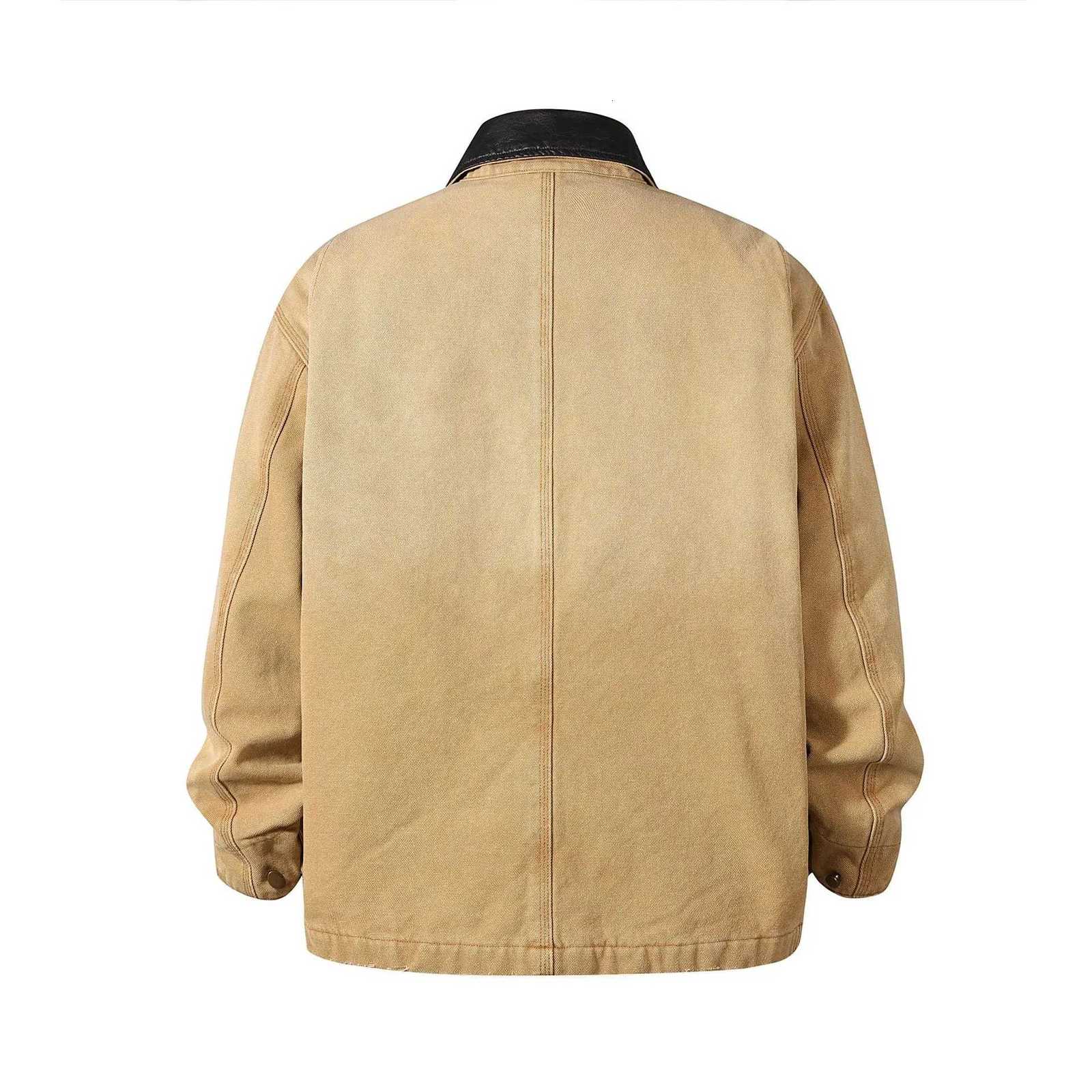 MAQVOB Men Wash Twill Jacket Coat Luxury Apparel Street Wear Wholesale Euro US Size Muti Pocket Spring Autum Jacket Coat C260325