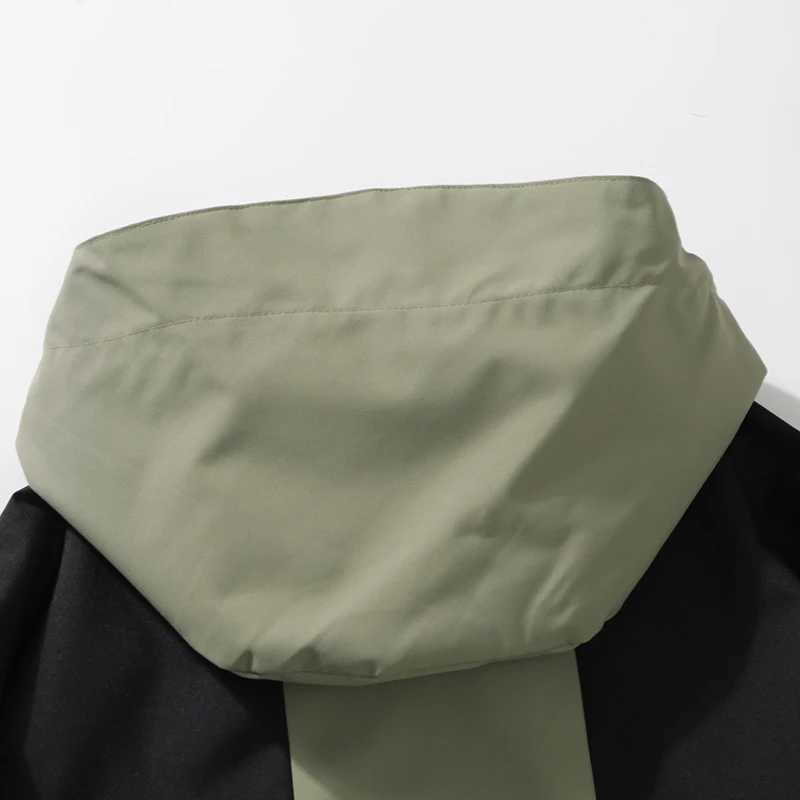 CHRLCK Mens Waterproof Hiking 3 IN 1 s Winter Warm Windproof Splicing Windbreakers Women Camping Trekking Unisex a01 M260325