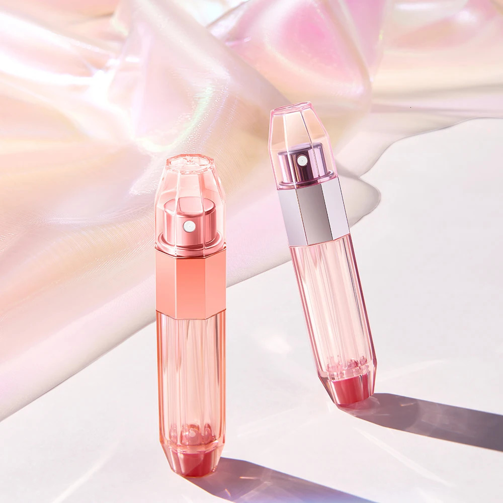 Louischanzl refillable perfume bottle Octagonal transparent travel perfume bottles portable sprayer Empty bottle 5ml mini bottle 260318