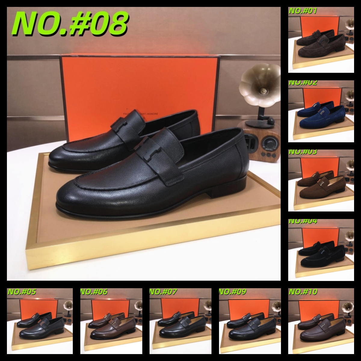 2026 Luxury Designer Dress Shoes New Full Grain Cow Genuine Leather Oxford Shoes Men Classic Tuxedo Shoes High Quality Foraml Shoes size 38-46