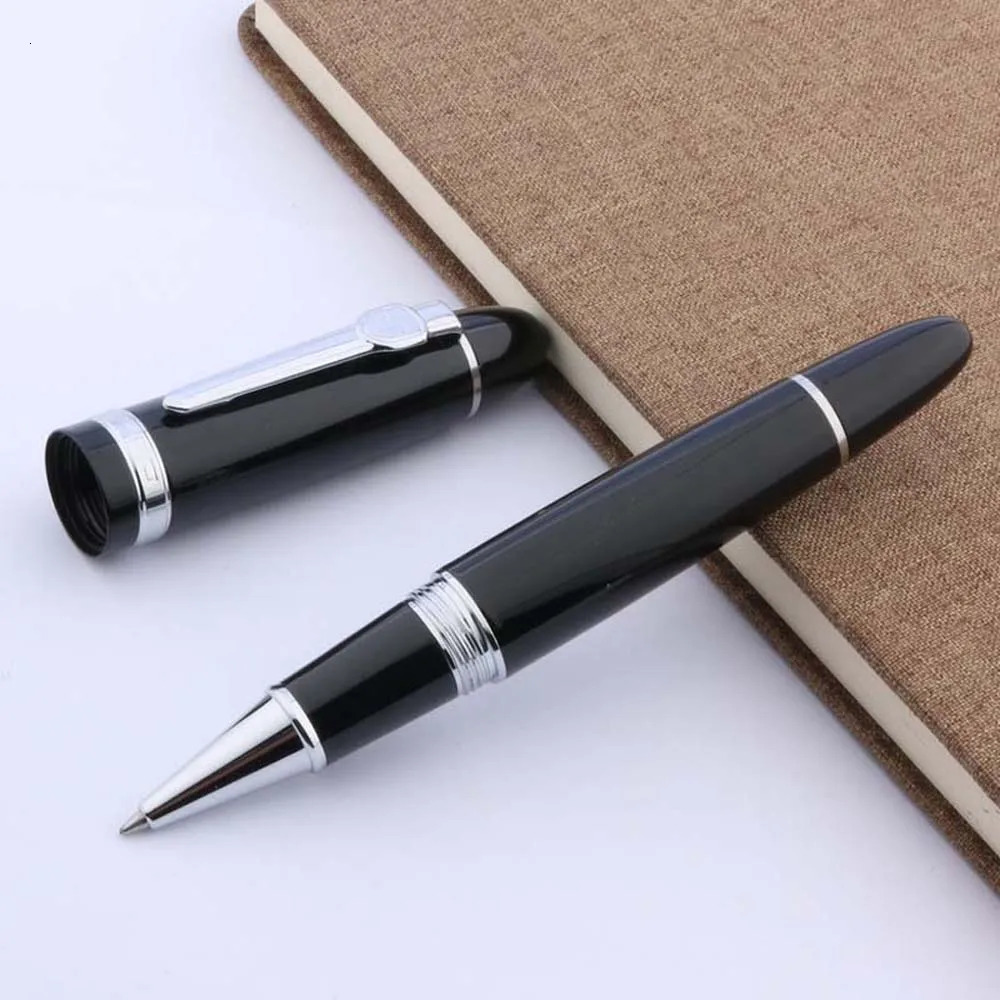jinhao 159 Silver classic Twist metal black Rollerball Pen 260325 - view 3