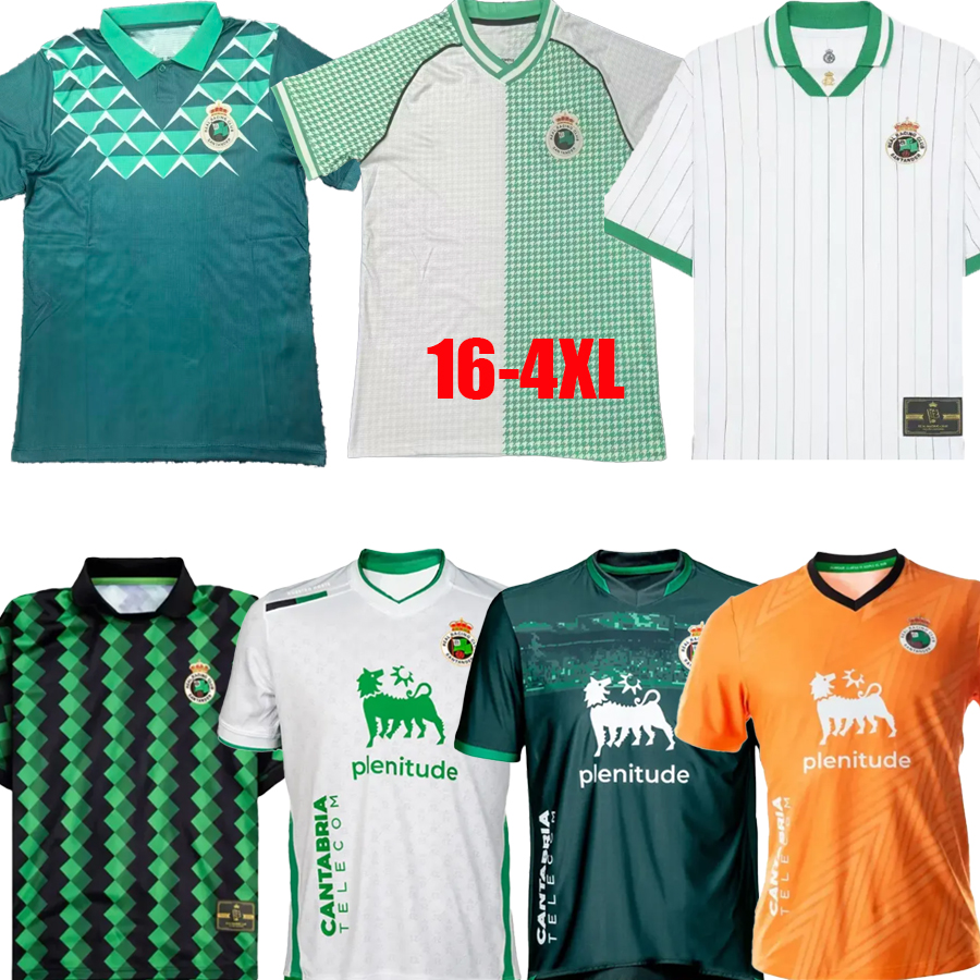 25 26 27 Racing de Santander Soccer Jerseys Retro 1999 2001 VILLALIBRE ANDRES VICENTE JEREMY ARANA Football Shirts 2025 2026 CANALES MARIO GARCIA football shirt
