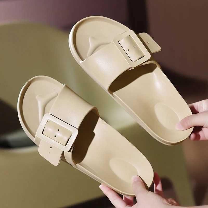 Pallene 2025 New Summer Slippers For Women Fashion Antiskid Outdoor Beach Sandals EVA Flip Flops Women Indoor Home Flats Slides Z260325