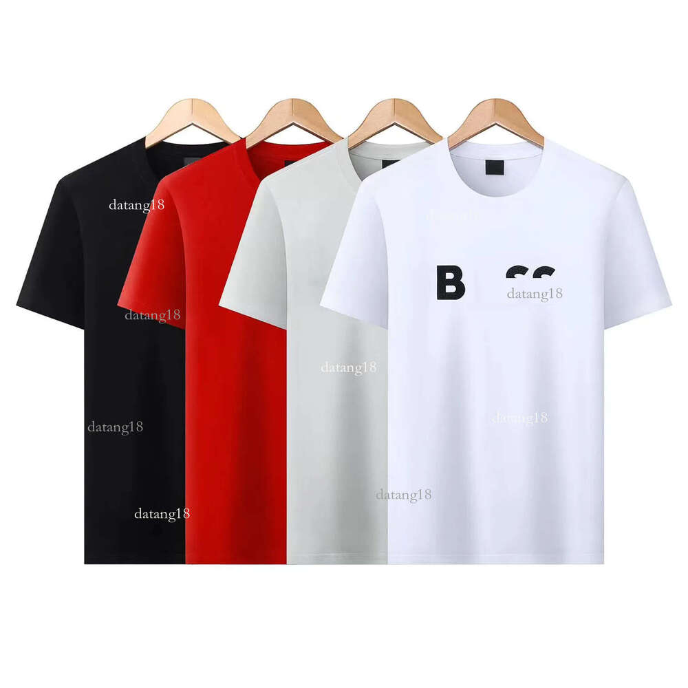 Mens bosse Shirts Designer Tshirt bosshugo Casual T-Shirt Crew Neck Tees Summer Pure Cotton Short Sleeve Clothes USA Fashion Luxury Streetwear T Shirt 220