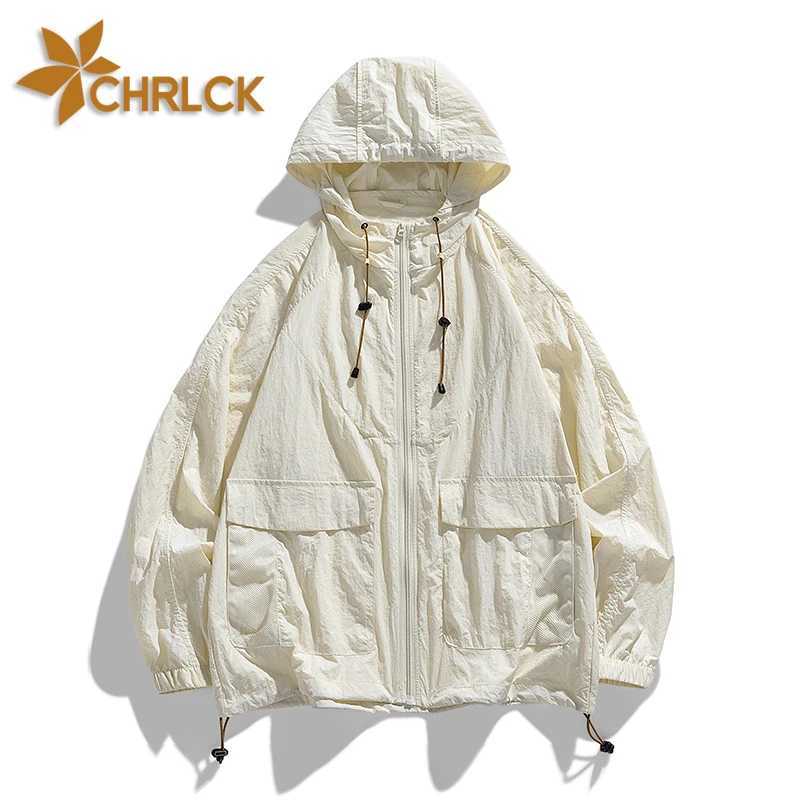 CHRLCK Mens UPF50 Hiking s Women Camping Windproof Windbreaker Summer Cycling Running Fishing Sun-Protective l18 M260325