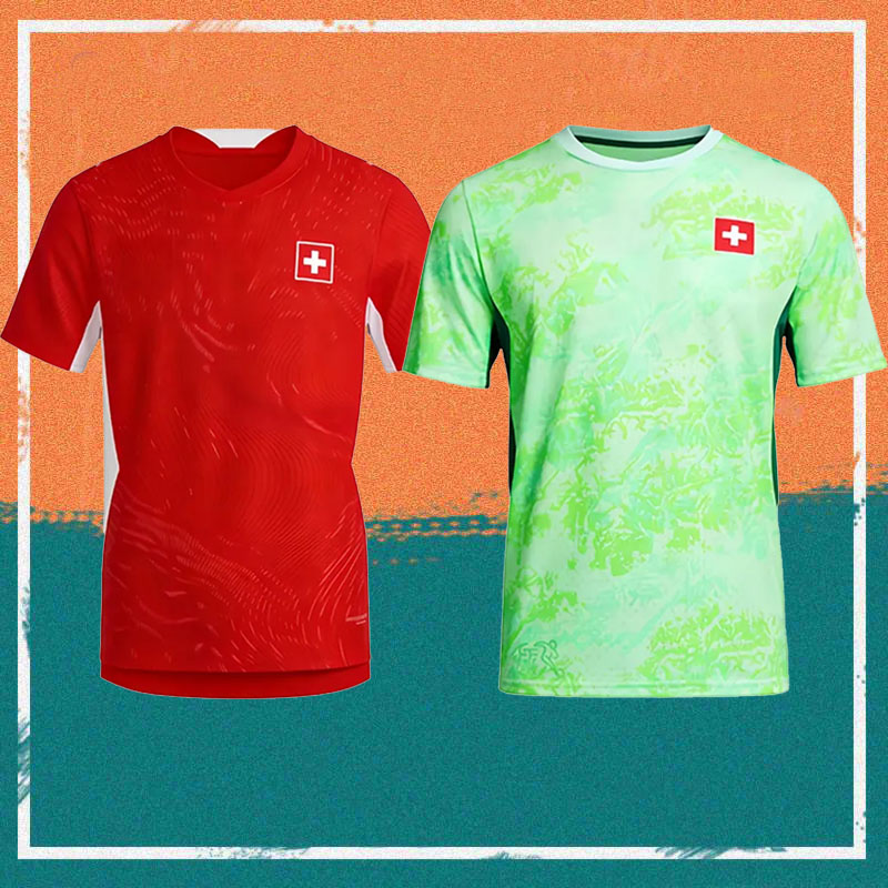 2026 World Cup Switzerland Soccer Jerseys 26/27 XHAKA National Team ELVEDI ZAKARIA SOW RIEDER EMBOLO SHAQIRI Football shirt STEFFEN FREULER Kids Kit uniform