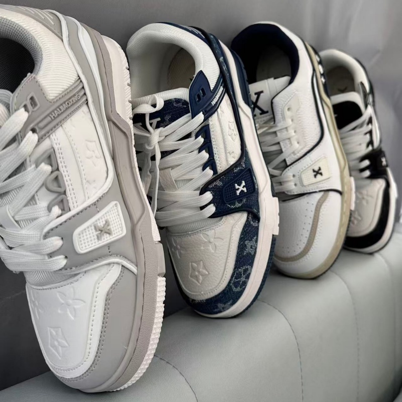 2026 Spring Summer New Embossed Design Unisex Board Shoes Fashion Trend Versatile Thick Sole Casual Shoes Men Women Plus Sizes 36-45