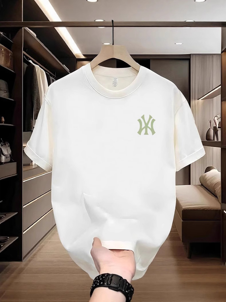 Men's Summer INS Streetwear Heavyweight T-Shirts | Breathable Versatile Punk Graphic Short Sleeve Tees