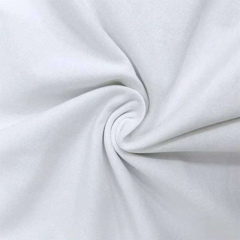 Spring Autumn F Family Trend Pattern Pure Cotton Men and Women Base Shirt Round Neck Short-sleeved T-shirt Lovers Print