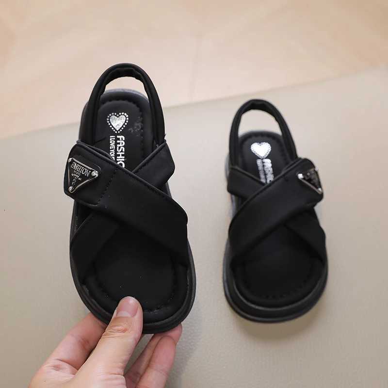 Zapatos Nia Children Shoe Summer Beach Sandals 2025 Korean Edition Girls Roman Sandal Kid Sandles Breathable Kid Shoe for GirlT260321