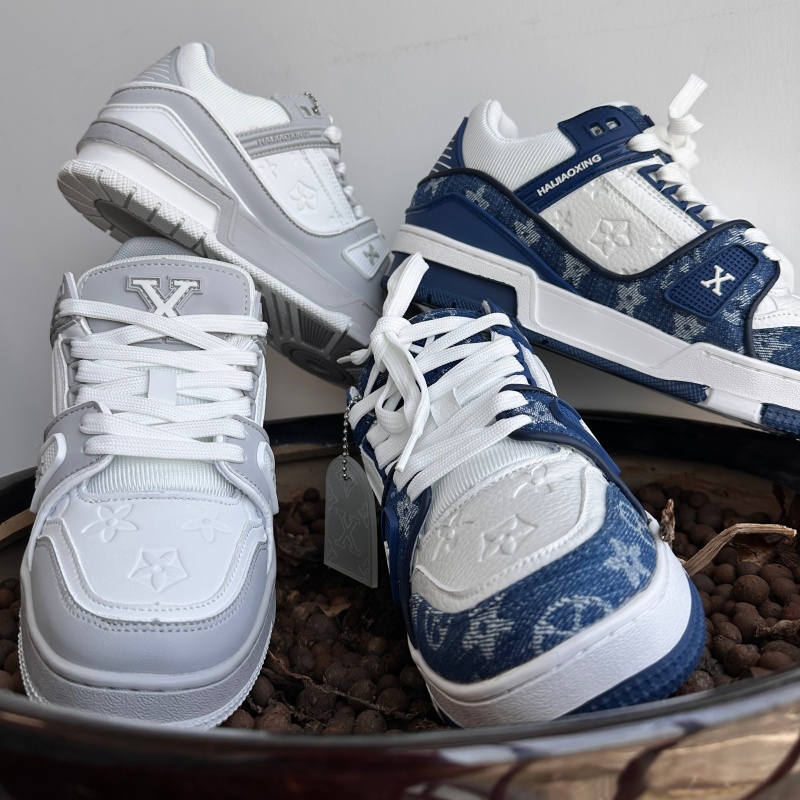 2026 Spring Summer New Embossed Design Unisex Board Shoes Fashion Trend Versatile Thick Sole Casual Shoes Men Women Plus Sizes 36-45