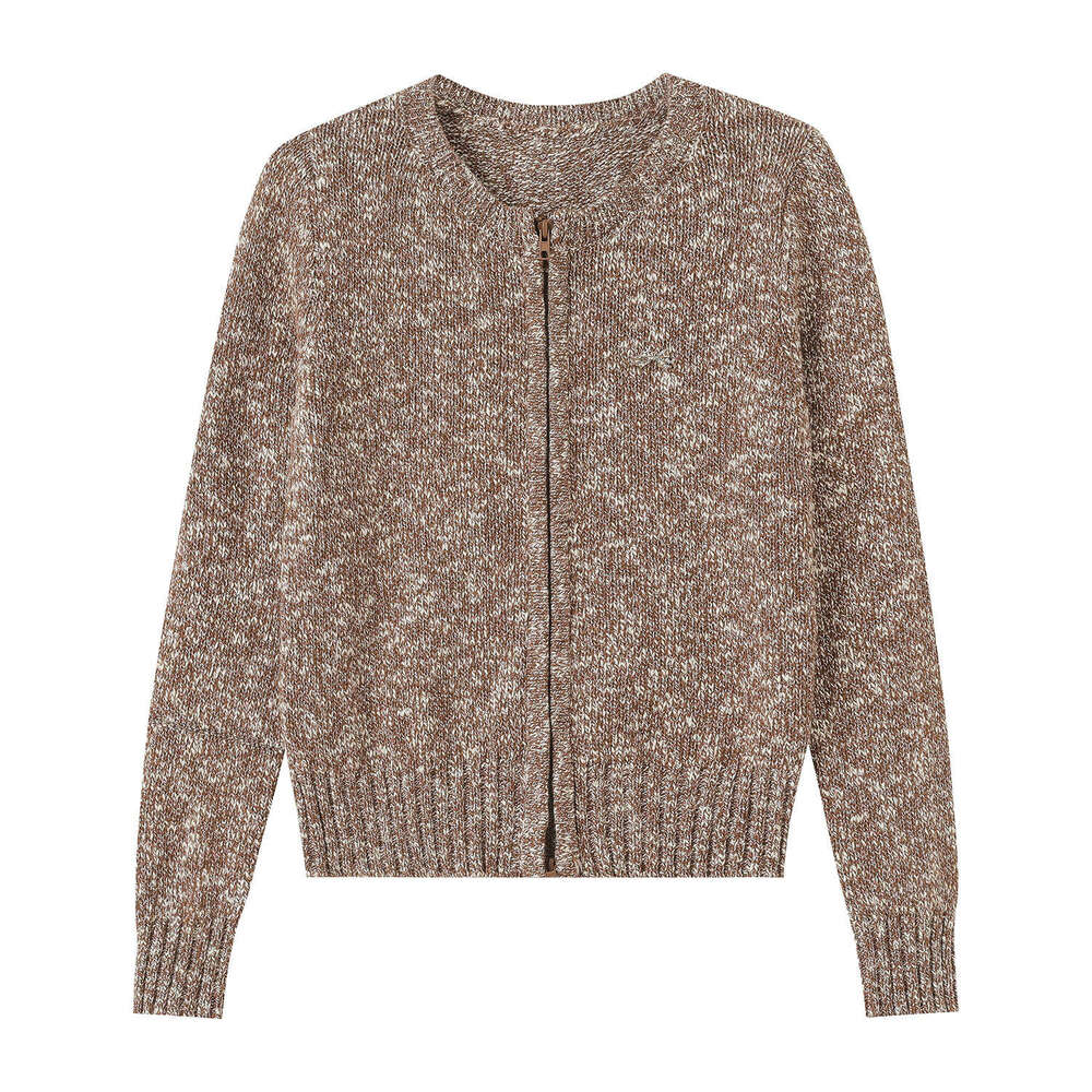 2026 Spring and Summer New French Designer Elegant Slimming s4 Cardigan Long Sleeve Knitted Women's Sweater