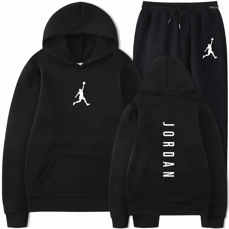 Men's Tracksuits 2026 High-quality Sportswear Sweatshirt Sweatpants Fashionable Set For Spring And Autumn
