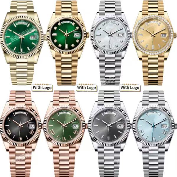 Top Men's Watch luxury day date calendar Automatic Watches men designer 40MM/36MM size movement sapphire waterproof stainless steel strap women's mechanical watch