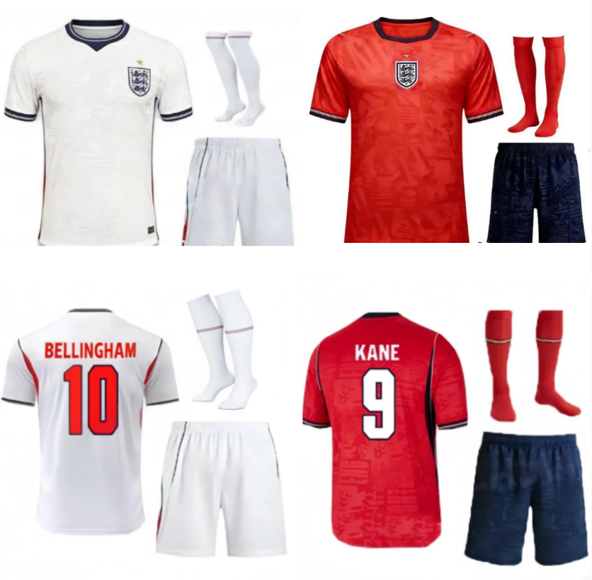 2026 27 england Soccer Jersey Men Kids KANE BELLINGHAM WILLIAMSON MEAD Russo AGYEMANG MEAD RICE PICKFORD Football Shirt Soccer Uniforms WOMEN S 4XL