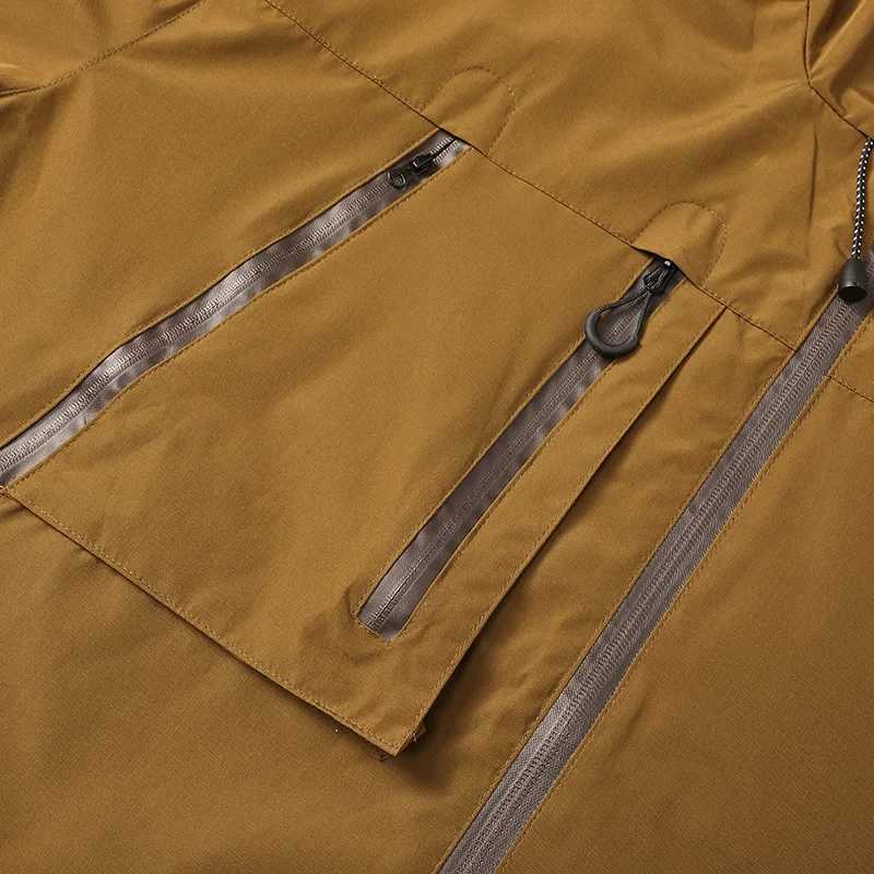 CHRLCK Unisex Outdoor Waterproof Windbreaker Coat Autumn Breathable Fishing Camping Windproof s Men Women Clothing a08 M260325