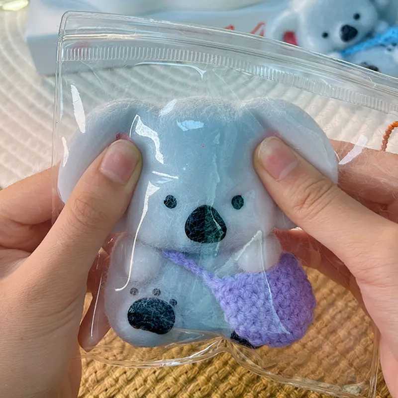 Blind Box Mystery Kawaii Cat Paw Mochi Squishy Simulated Food Fidget Toy Cute Squeeze Foot Toy Antistress Stress-Relief C260325 C260327