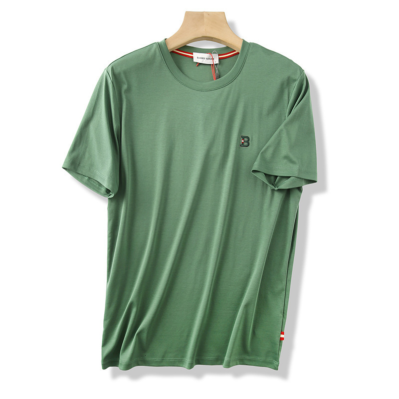 2026 Designer Luxury The Noblest Of Cotton! 80-count Double-sided Mercerized Pima Cotton! Summer Men's Silky Smooth And Cool Liquid-amine Short-s