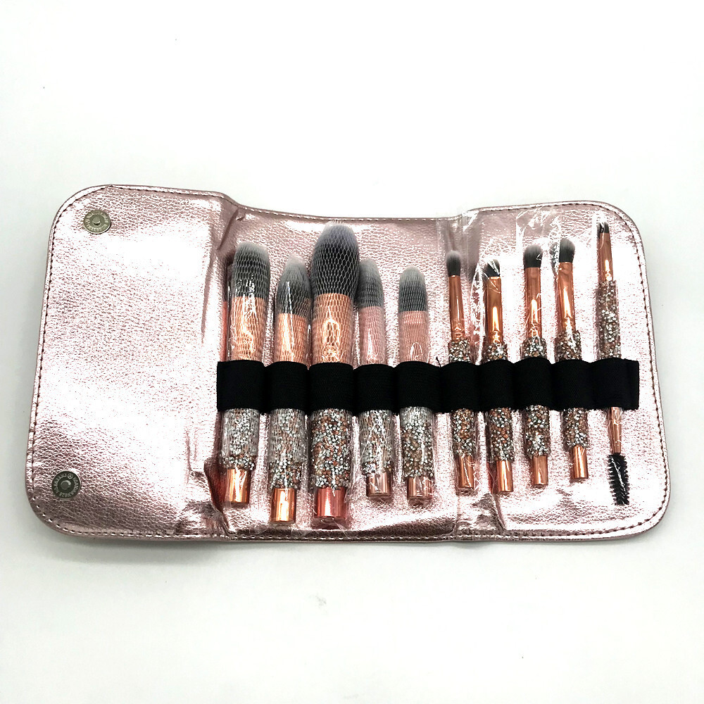 Makeup Brushes New 10-Piece Diamond Handle Brush Set Beauty Tools Makeup Brushes Exclusively