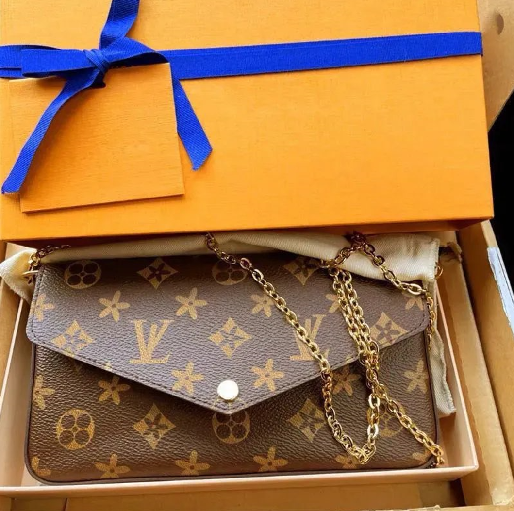 Designer Bag Mahjong Bag Multi Felicie Pochette Women Bag Old flower Chain Small Bag Retro Single Shoulder Bags Crossbody Carrying Tote Clutch Bag Handbags With Box