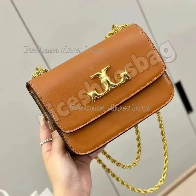 2025 AAA Designer Bags for Women Fashion Sheepskin Underarm Bag Chain Baguette Bags Hand Evening Bag Shoulder Crossbody Bag