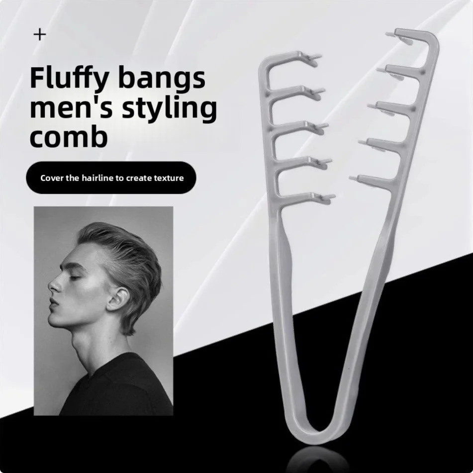 2 Pieces Mens Styling Combs Made of Plastic They are Suitable for Daily Commute Business Trips Travel and Office Use 260325