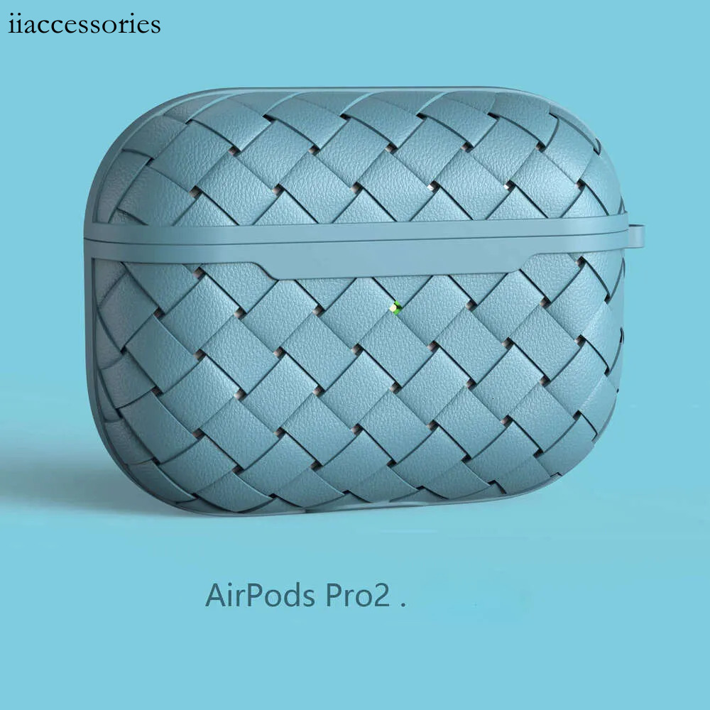 Woven Texture Case Premium Protective Cover For Apple AirPods Pro 2 3 4 high quality fashion