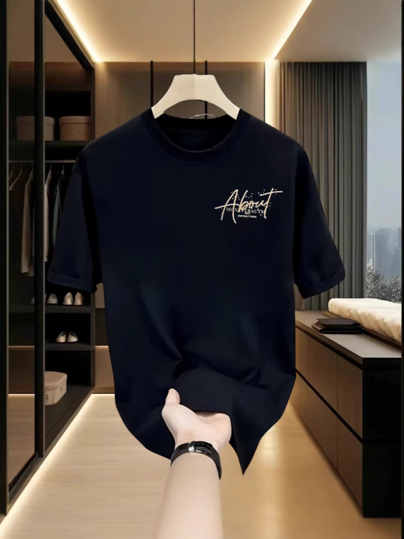 2026 Hit Item Butterfly Graffiti Print Heavyweight Cotton T-Shirts | Unisex Casual Versatile Base Layer Tees