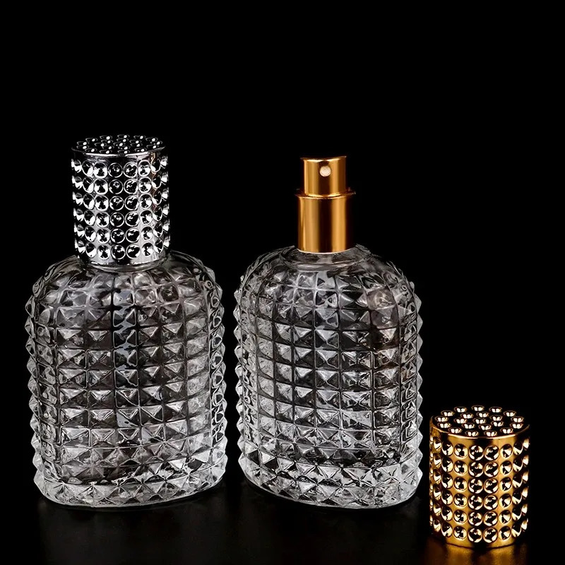 1/3Pcs 30ml 50ml Style Pineapple Portable Glass Perfume Bottle With Spray Empty With Atomizer Refillable Bottles 260318