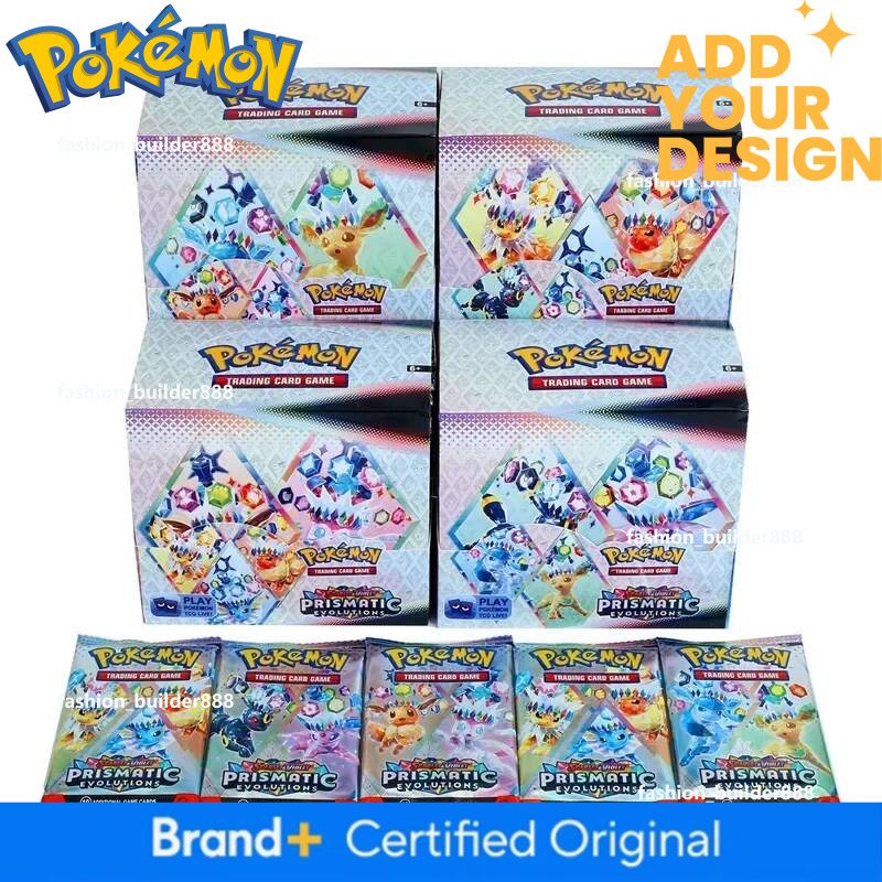 HOT!! Prismatic Evolutions 1box/72Pcs 151 Ultra Prism English Booster Bundle