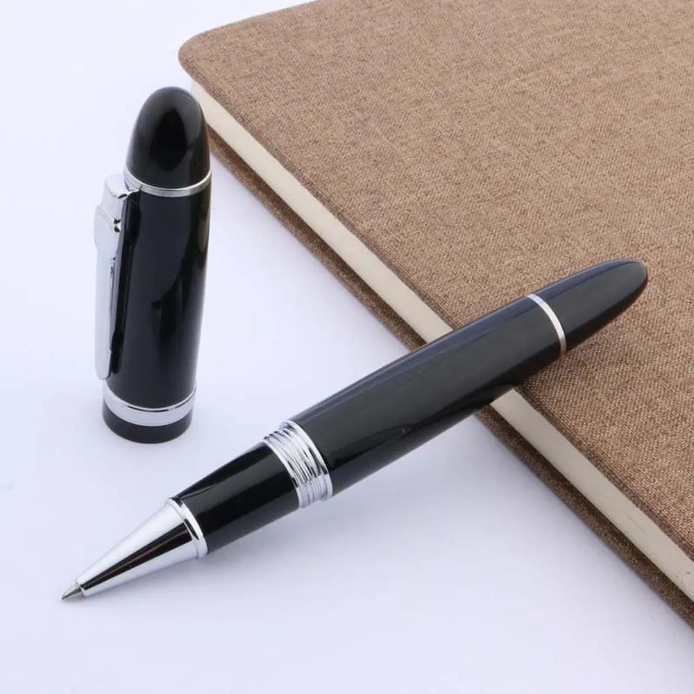 jinhao 159 Silver classic Twist metal black Rollerball Pen 260325 - view 6
